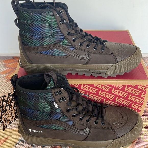 Vans Men’s Sk8-Hi Gore-Tex Mte-3
Tech Plaid Brown/Green
VN0A5111BGS
Boots Sneak - Picture 2 of 16